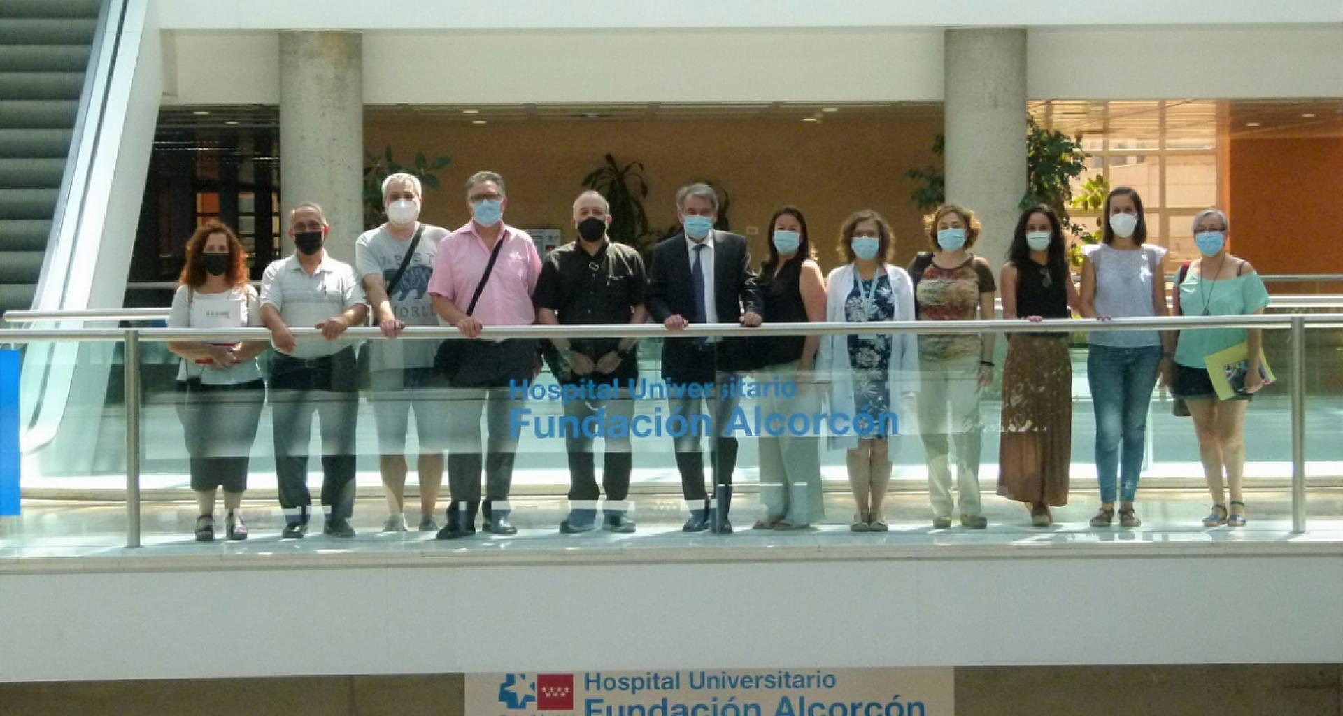 Comisión integrada por 7 entidades de pacientes de Alcorcón, Atención Primaria y el Hospital Fundación Alcorcón