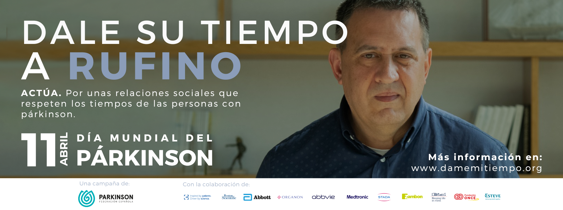 La Federación Española de Párkinson y las asociaciones lanzan la campaña #DameMiTiempo