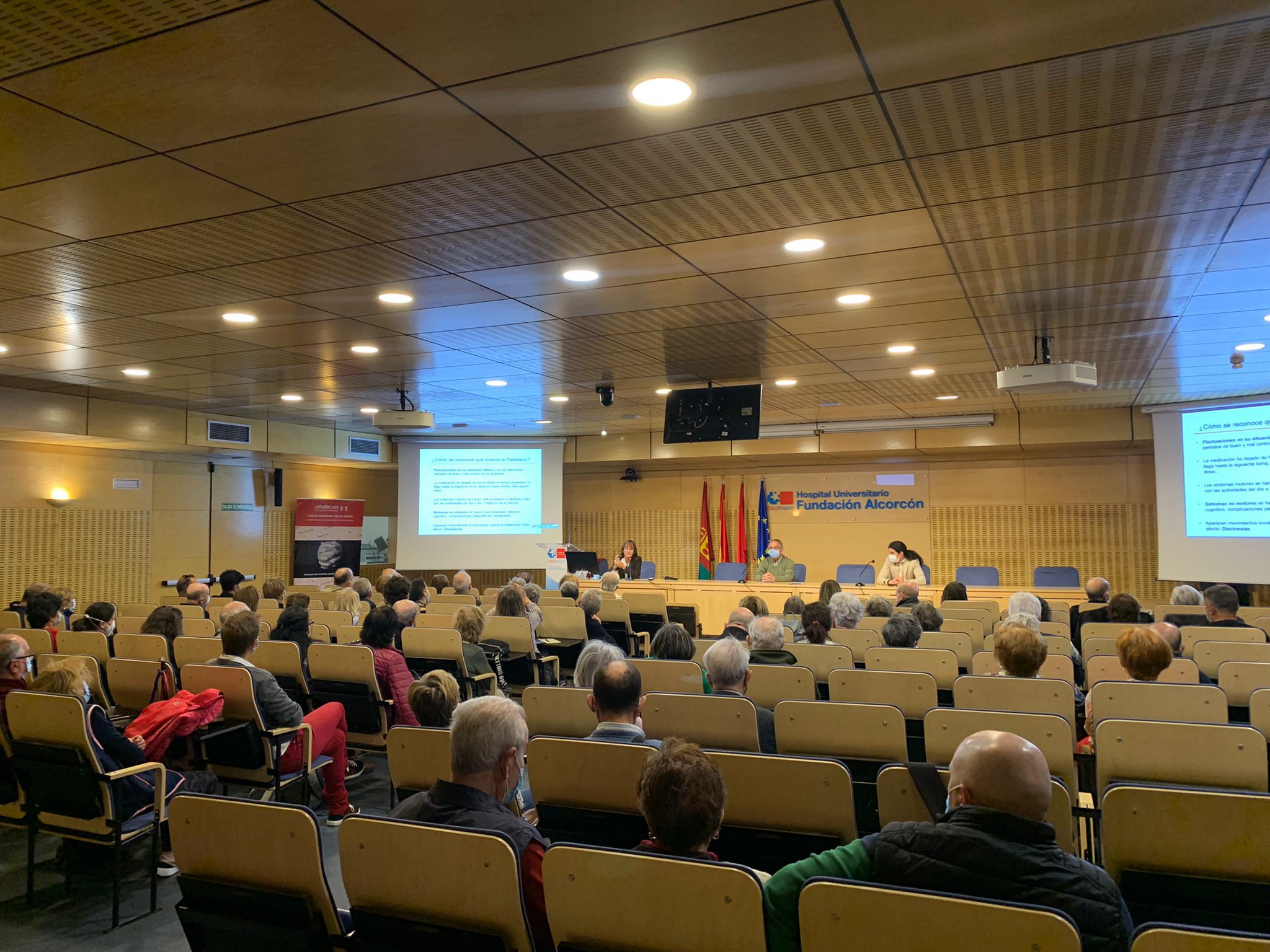 Las actividades desarrolladas en abril por el  Día Mundial del Párkinson